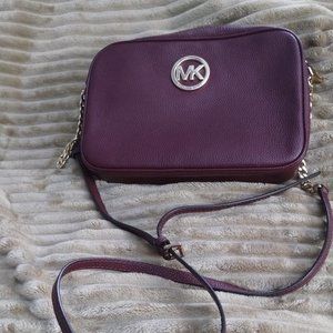 Michael Kors Burgundy Crossbody